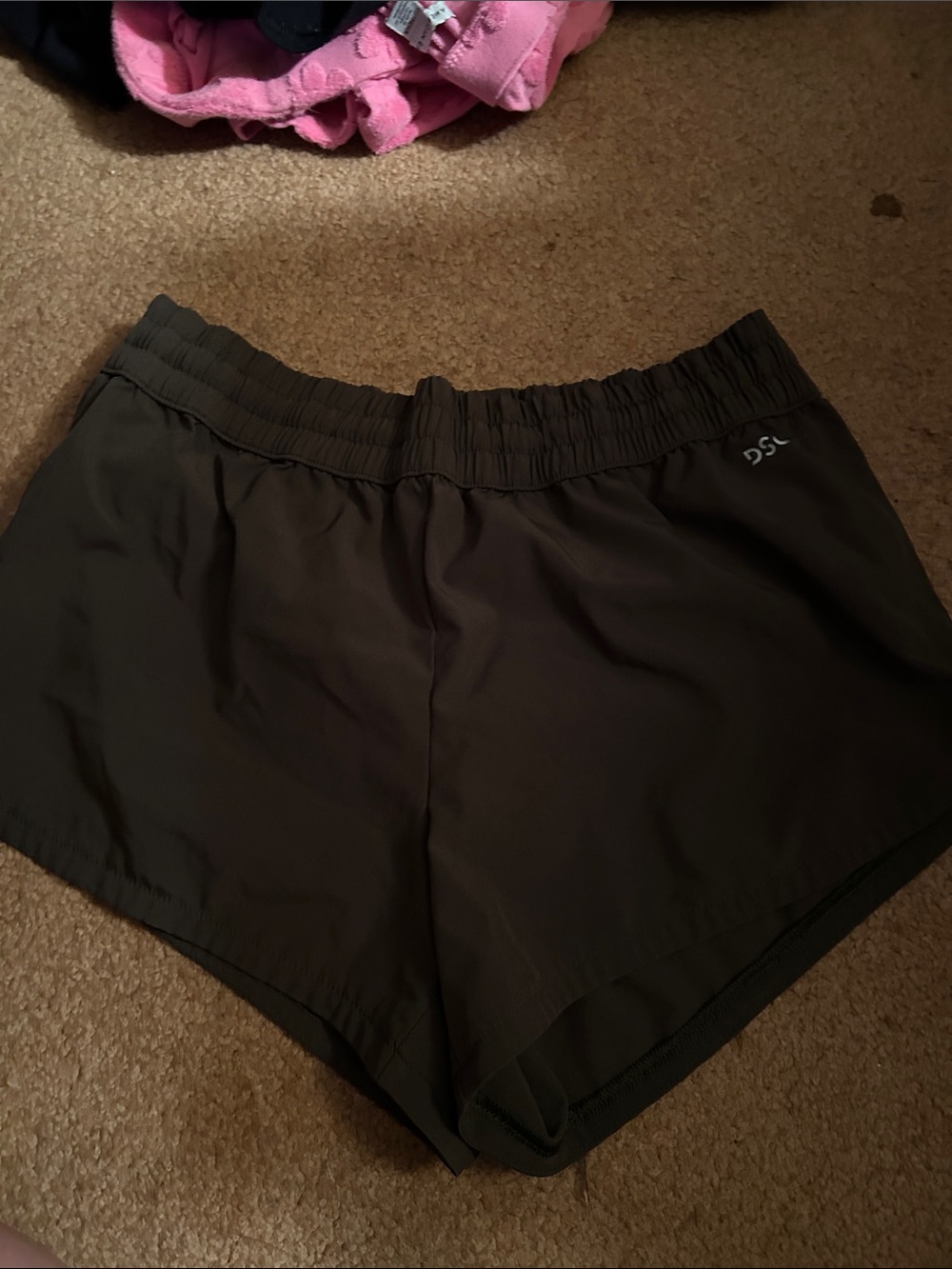 DSG Olive Athletic Shorts for Women